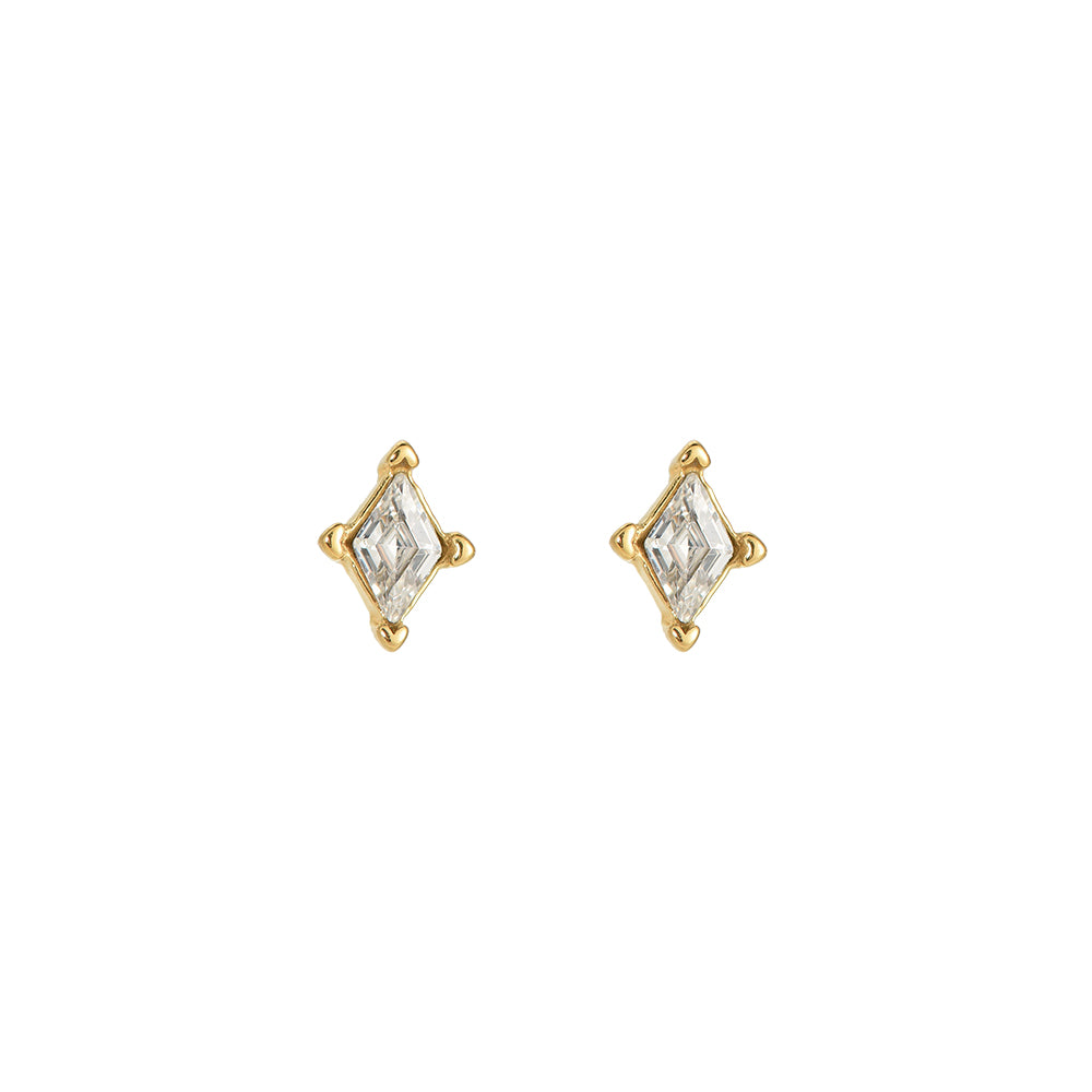 Kite diamant oorbel