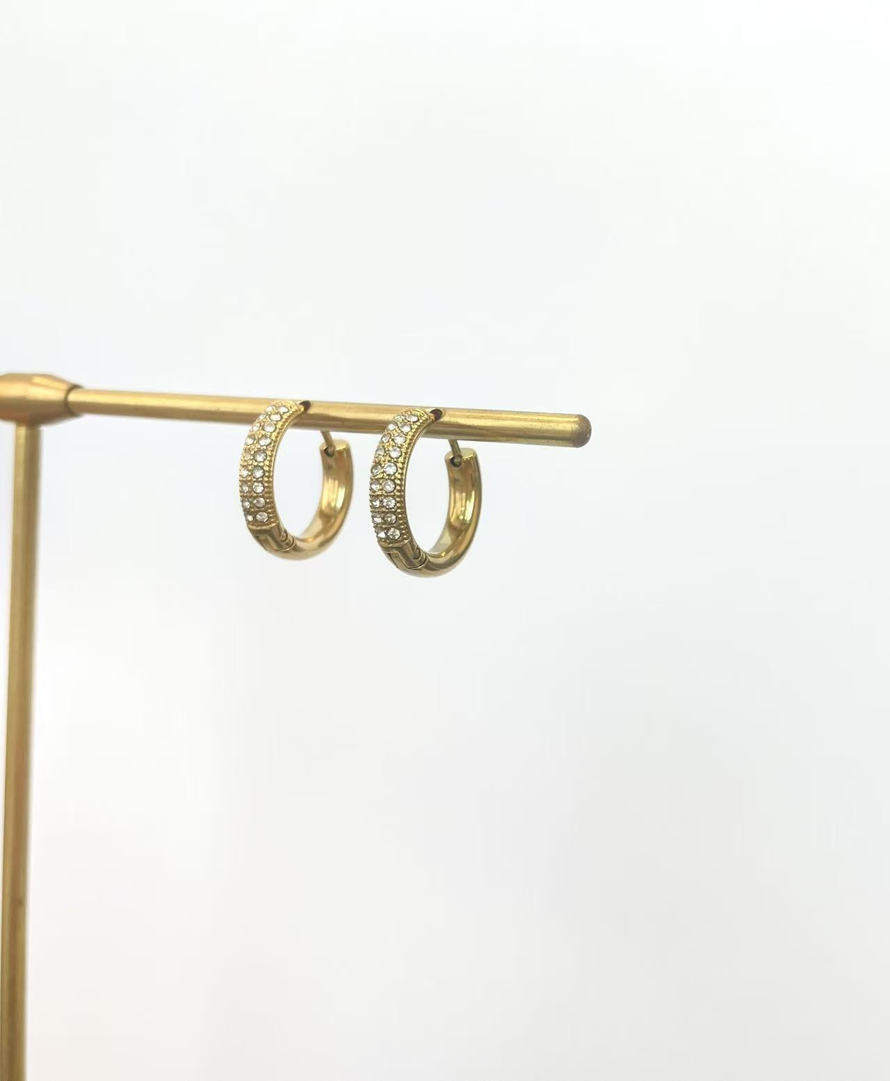 Elizabeth hoop oorbel