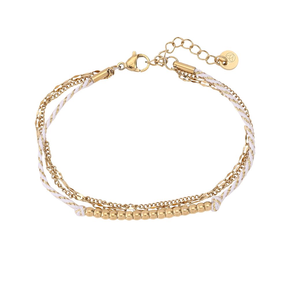 Triple chain armband