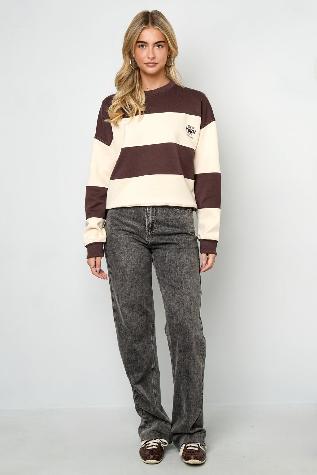 NYC Striped Trui