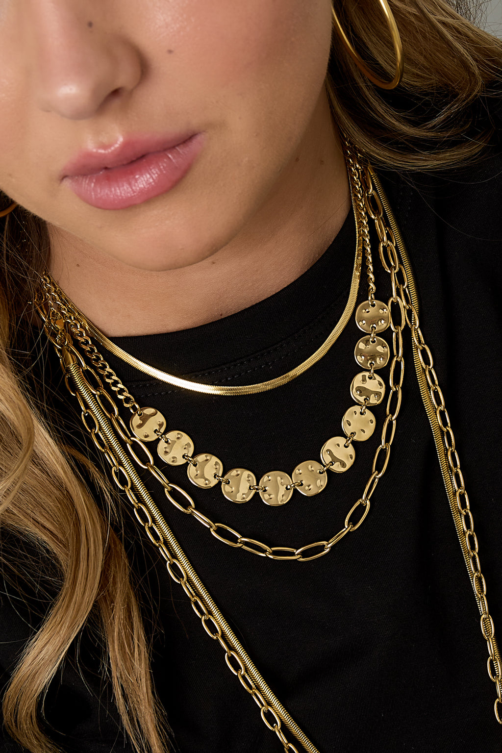 Elegant Gold Layered Necklace for Everyday Glamour