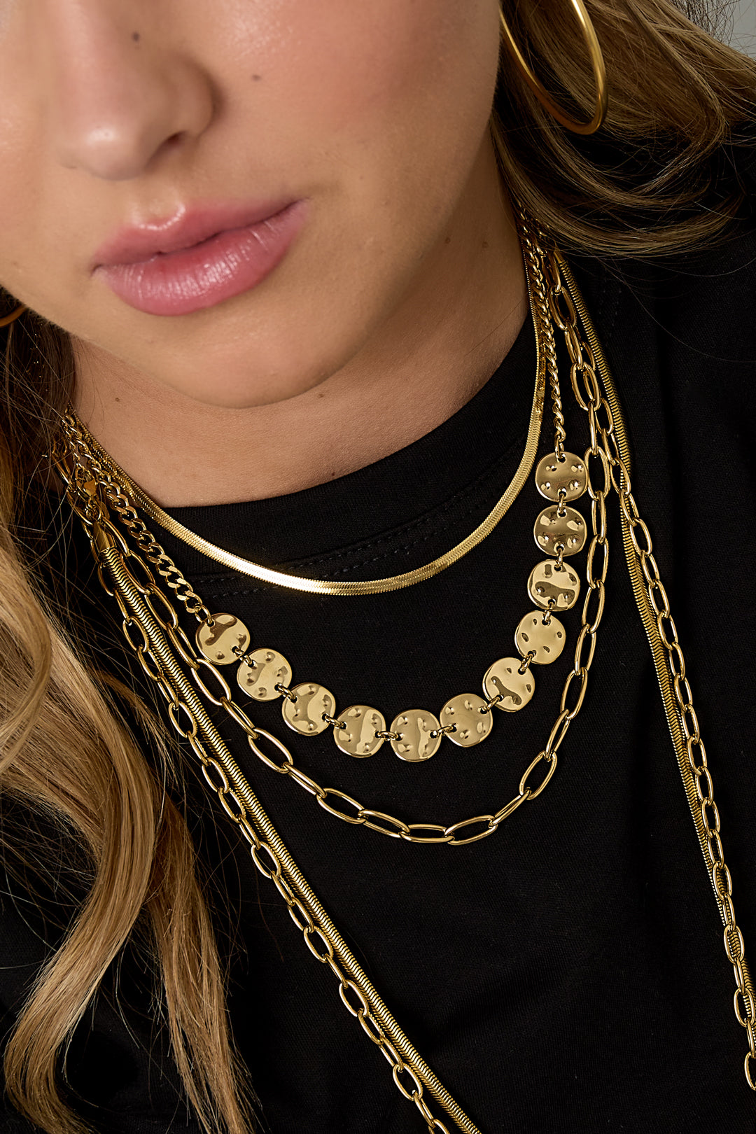 Elegant Gold Layered Necklace for Everyday Glamour