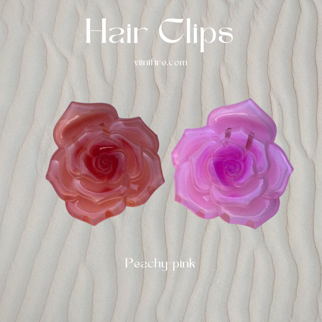 Double rose haarklem