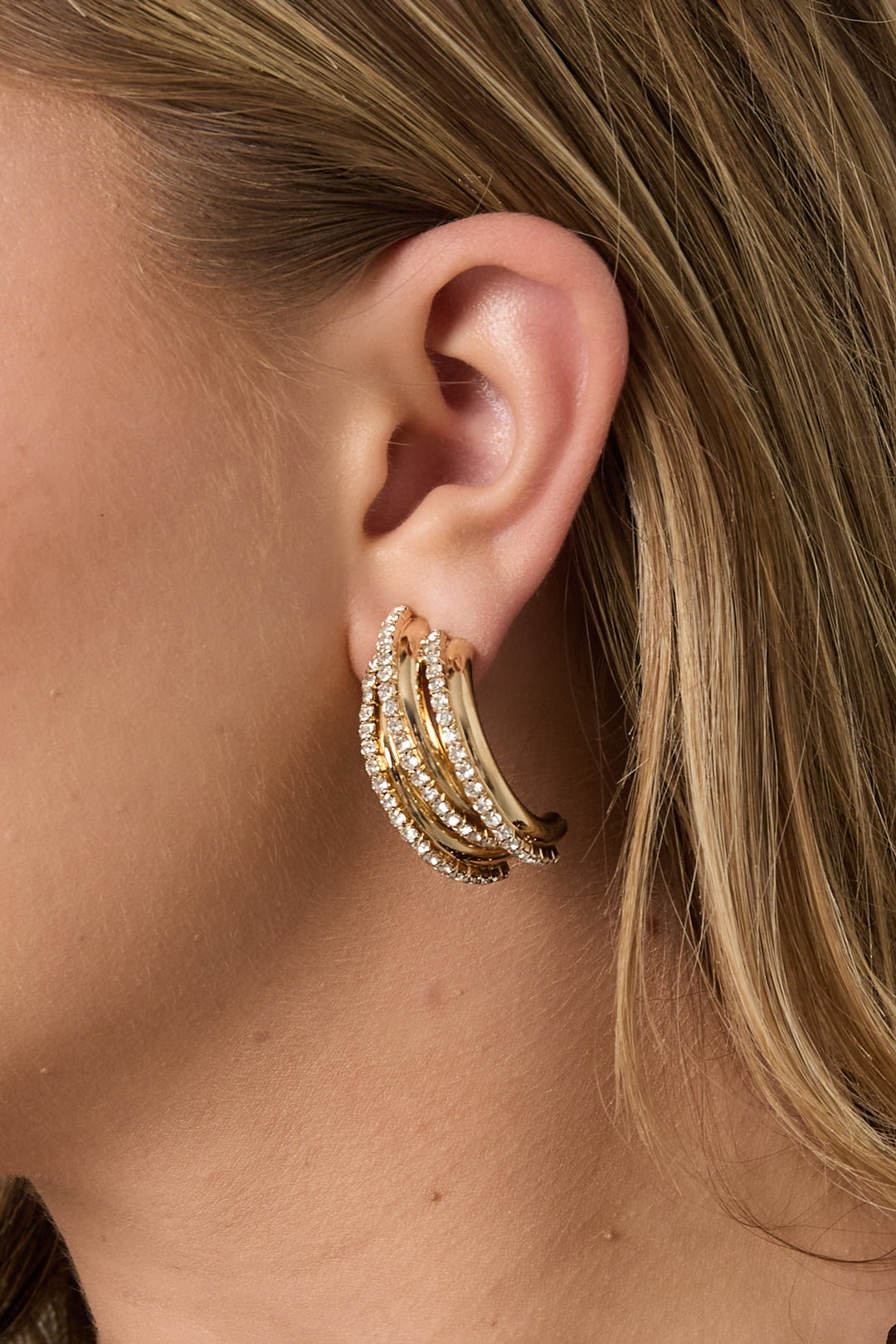 Lumière Sparkle Hoops Oorbellen