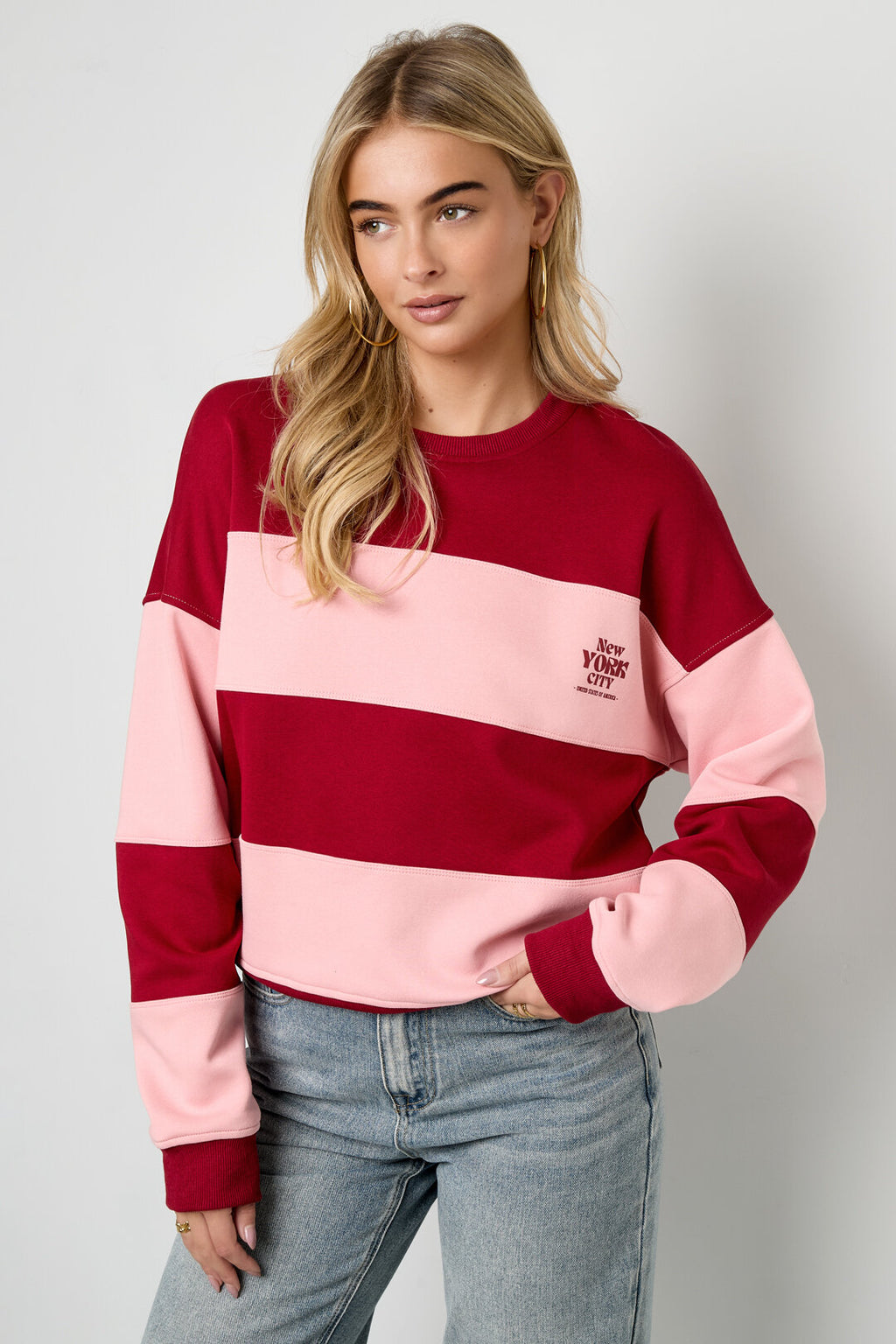 NYC Striped Trui