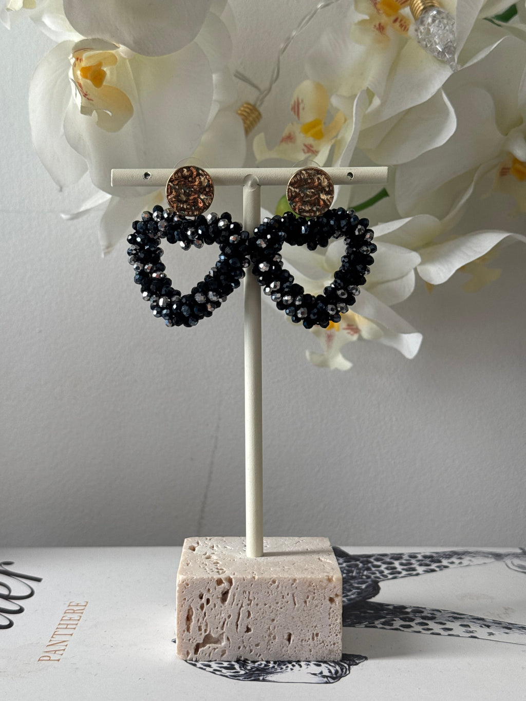 Amara heart oorbellen