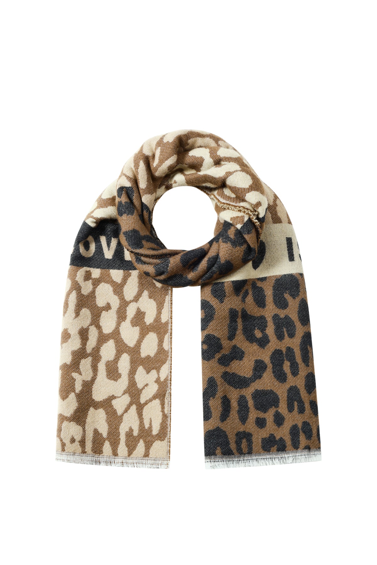 Lovelle Leopard Sjaal