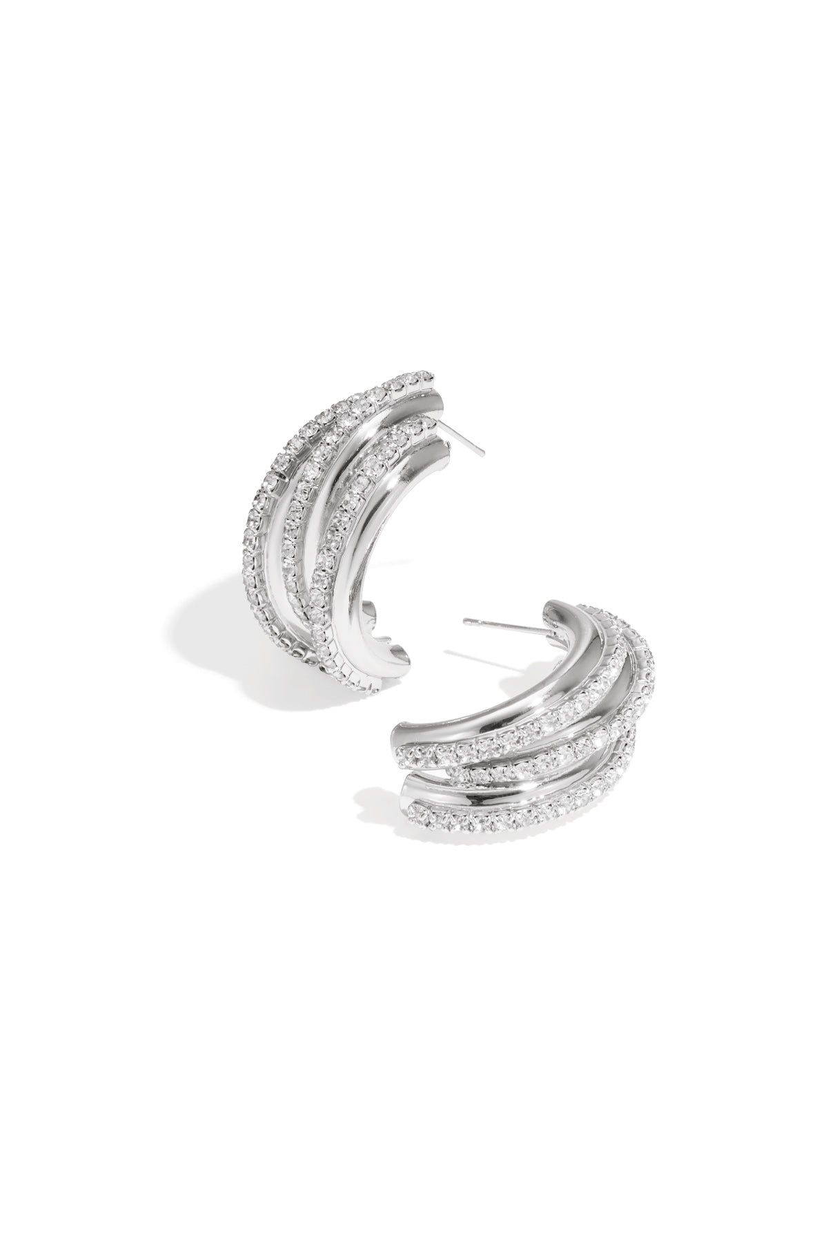 Lumière Sparkle Hoops Oorbellen