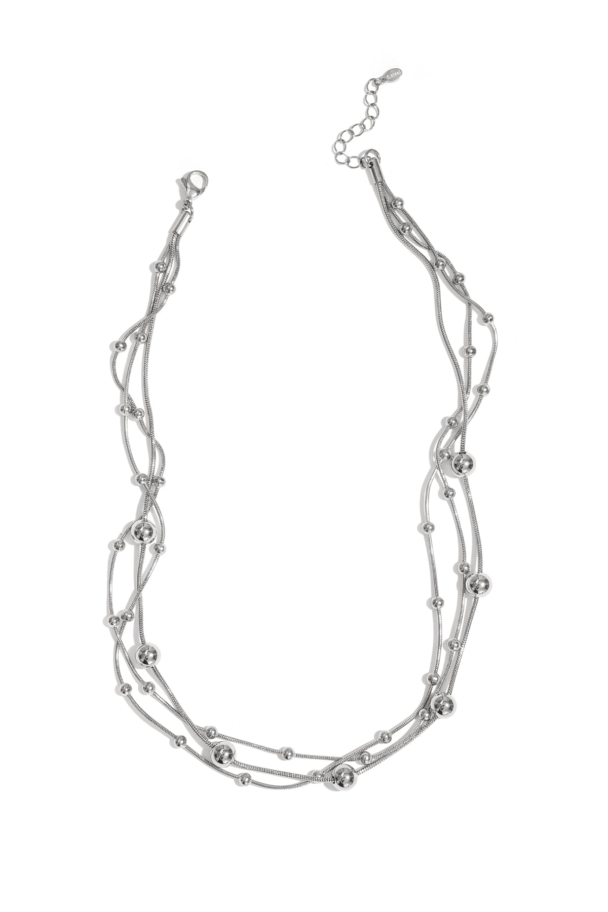 Elegant Multi-Layered Short Necklace for Daily Wear