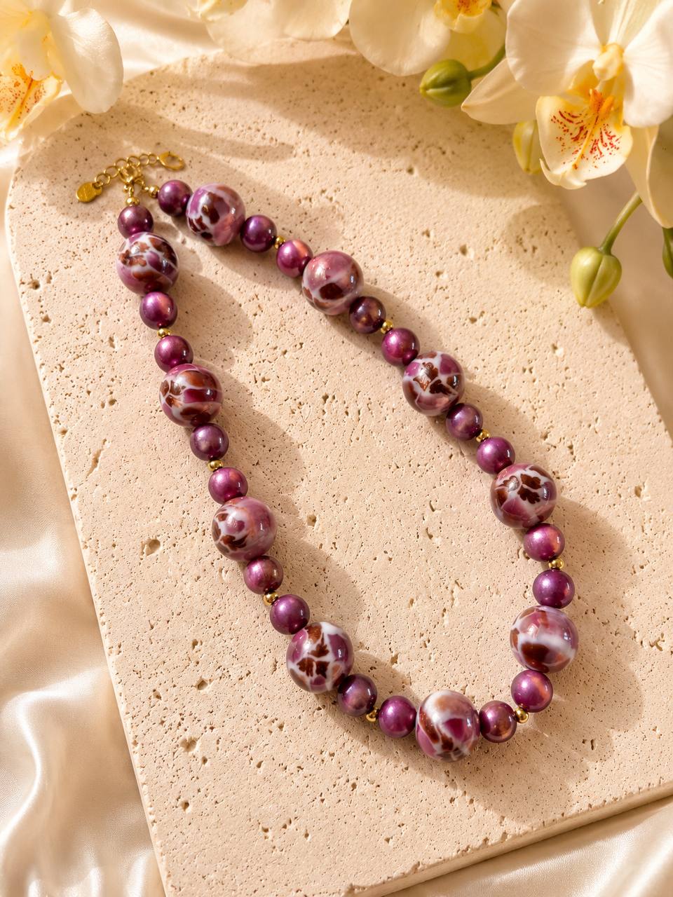 Ruby vibe ketting