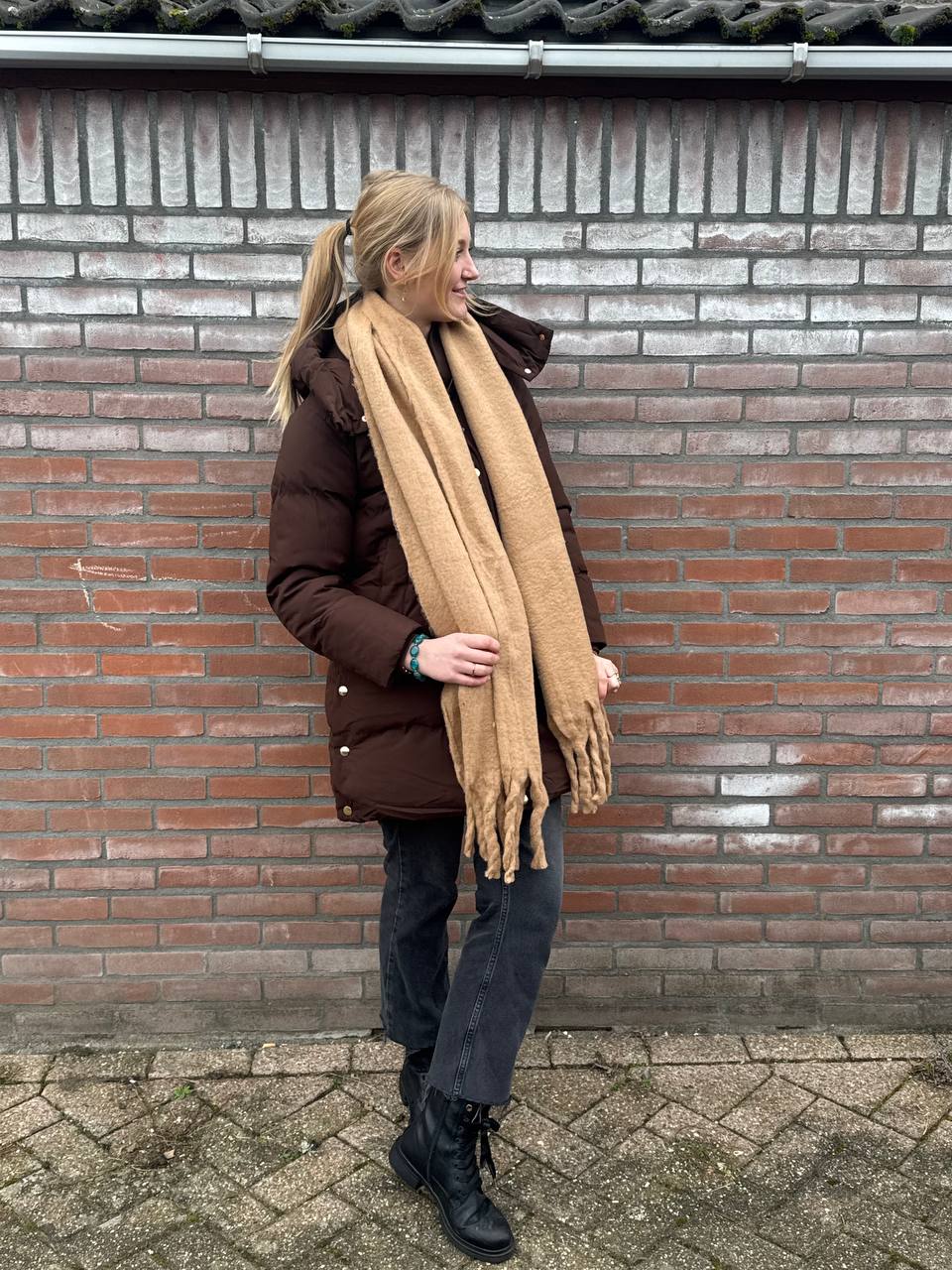 Brunelle wintersjaal
