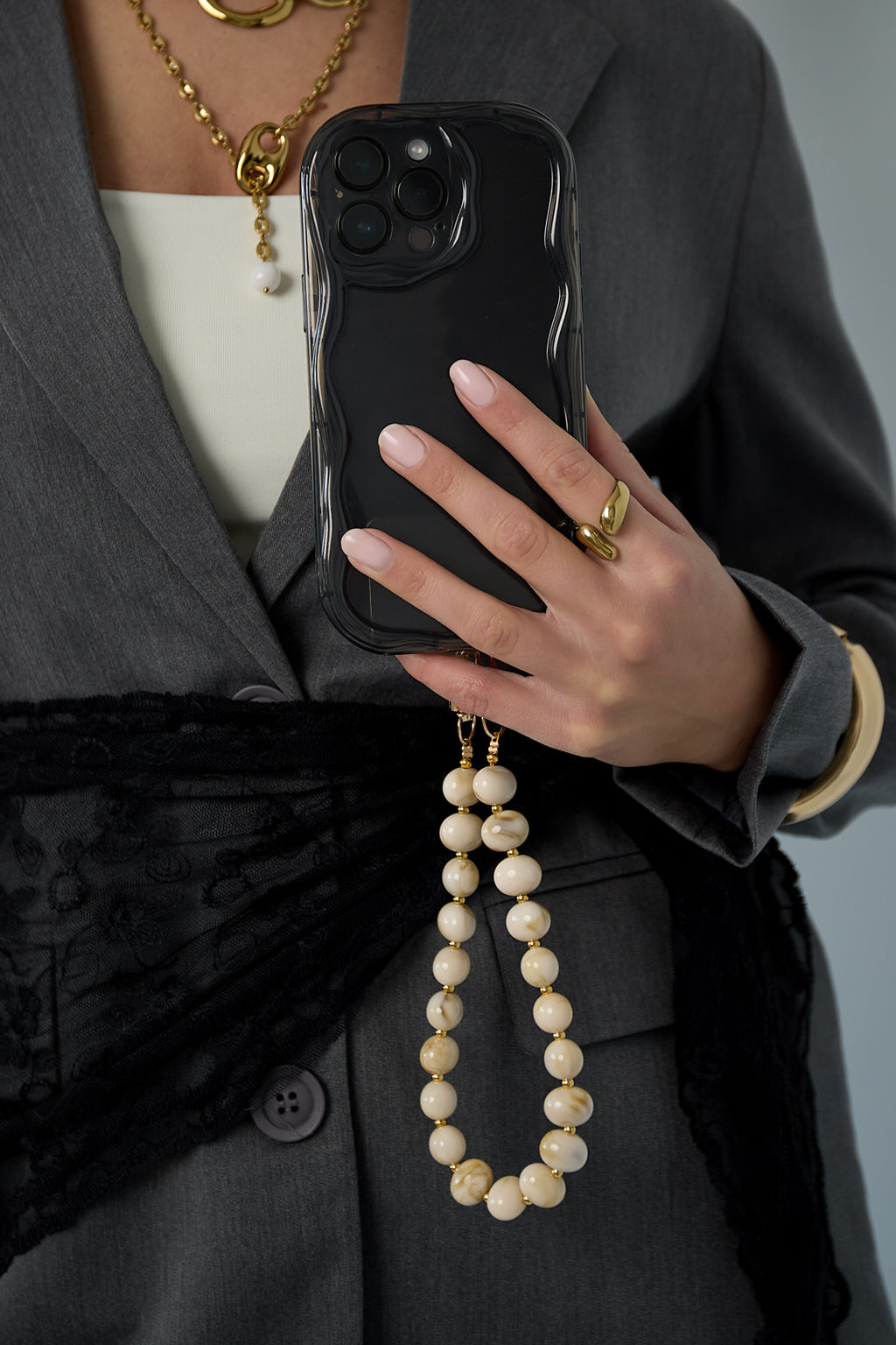 Luna bead telefoonkoord