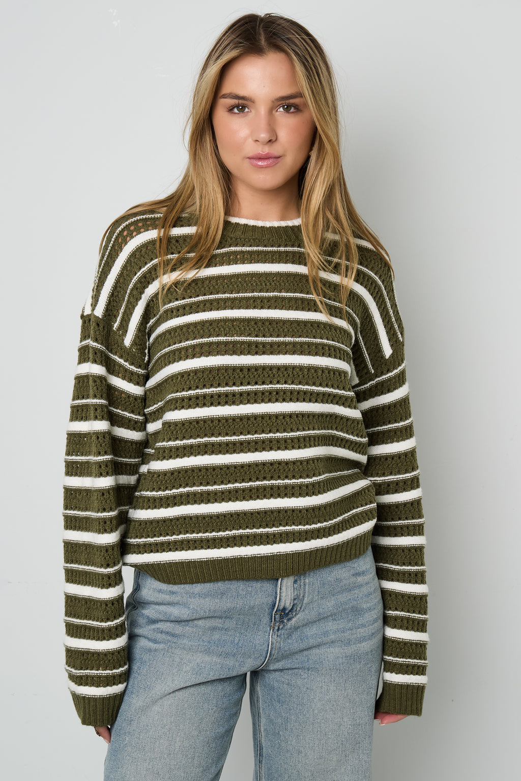 Soft Stripe Trui