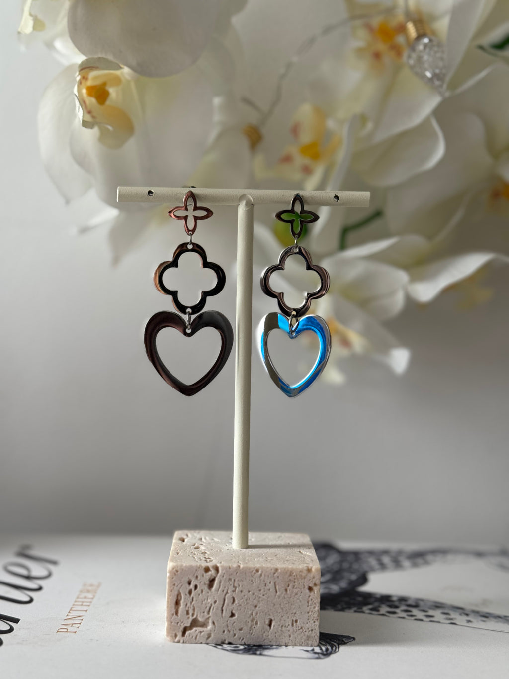 Charmante trio oorbellen