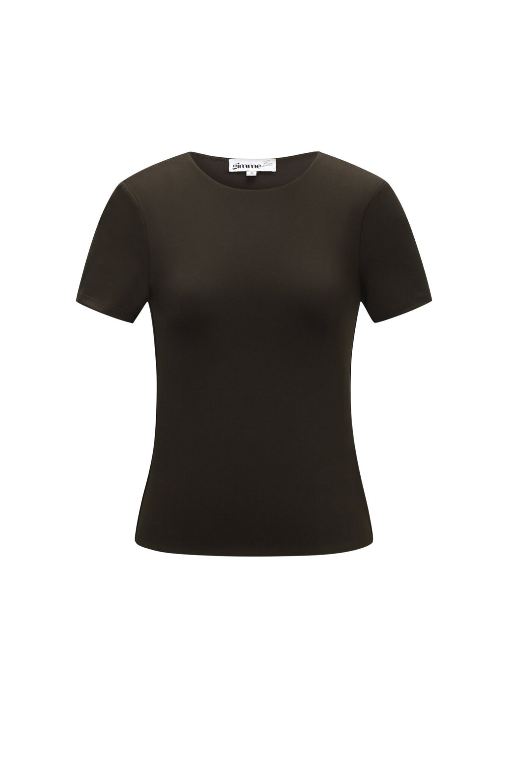 Gimme Ribbed Fitted T-Shirt