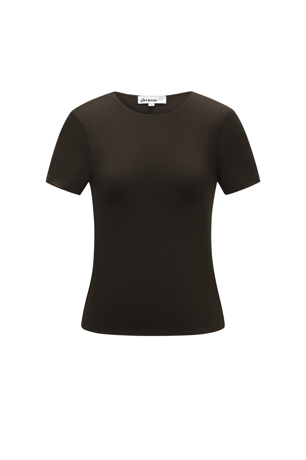 Gimme Ribbed Fitted T-Shirt