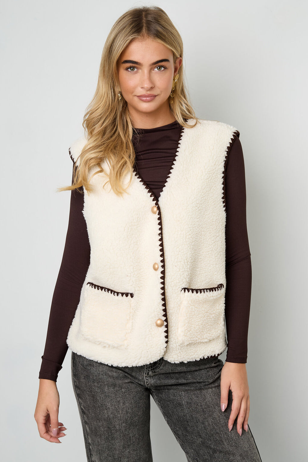 Geweven Vest
