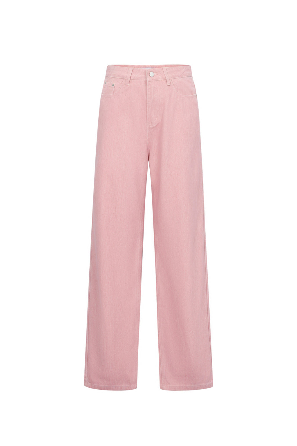Gimme Casual Heart Straight Denim Pants