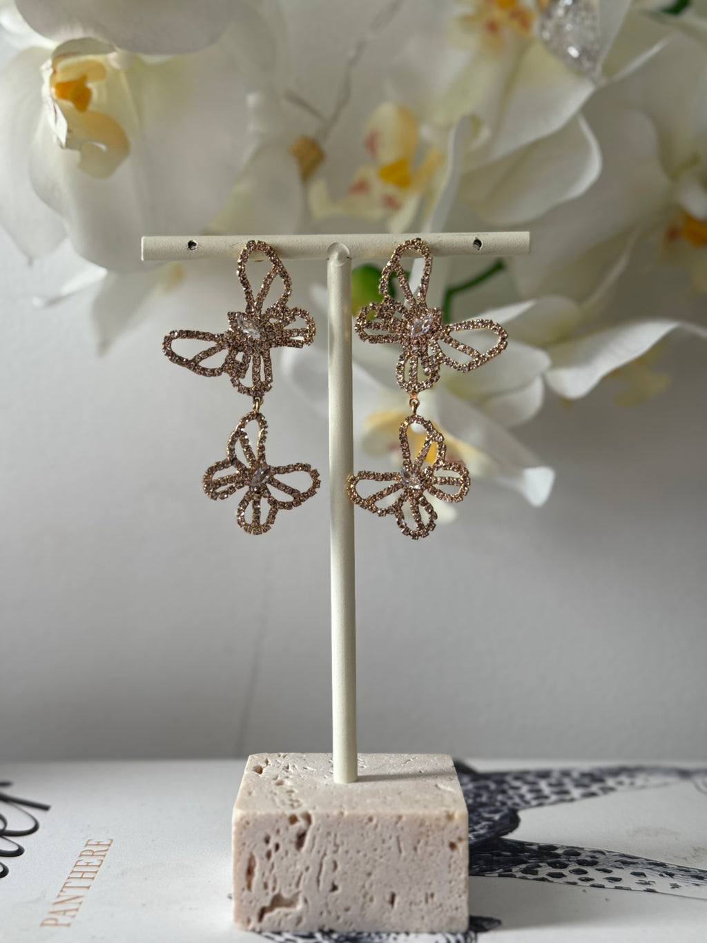 Celestial butterfly oorbellen