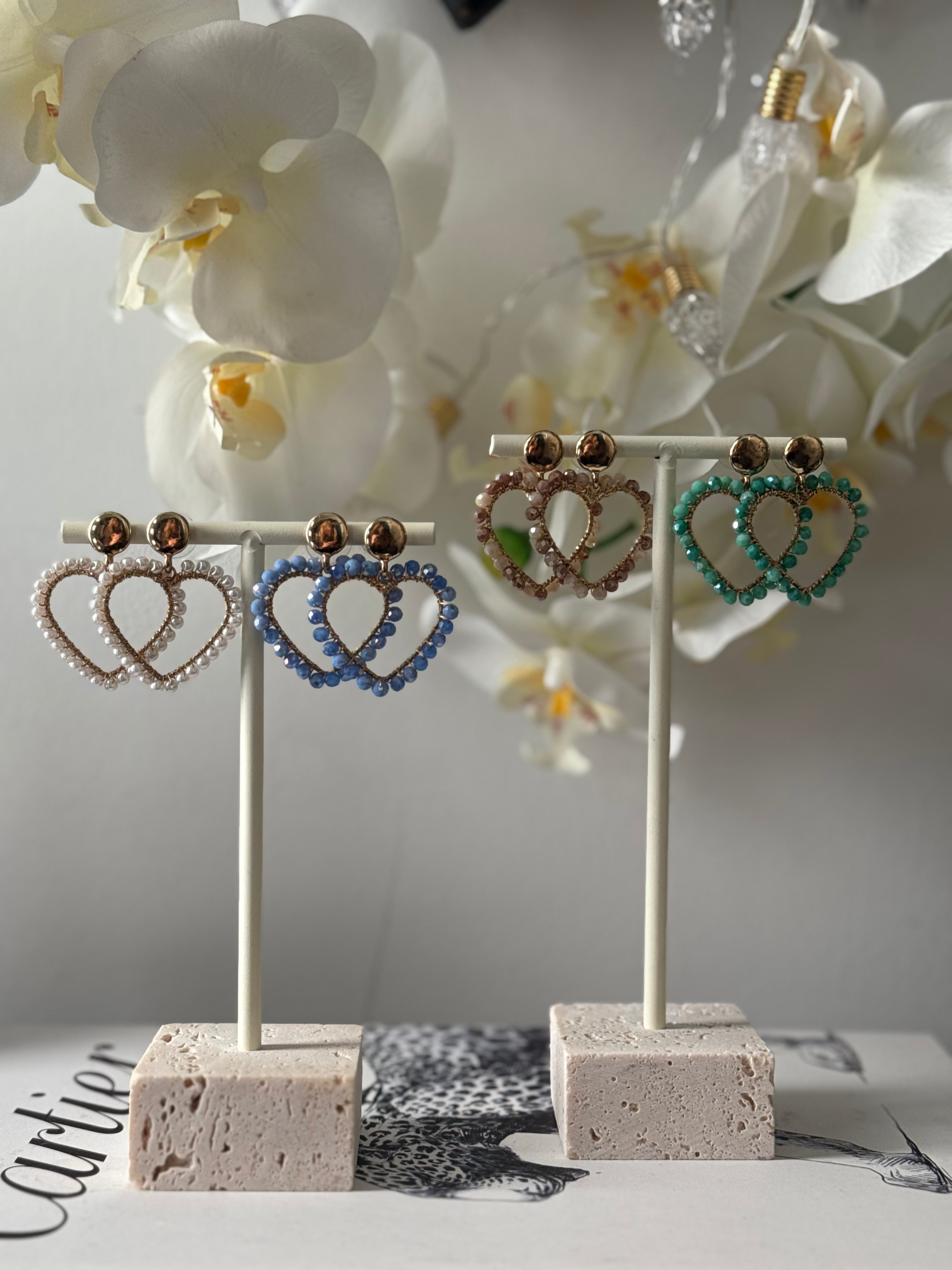 Tender Hearts oorbellen