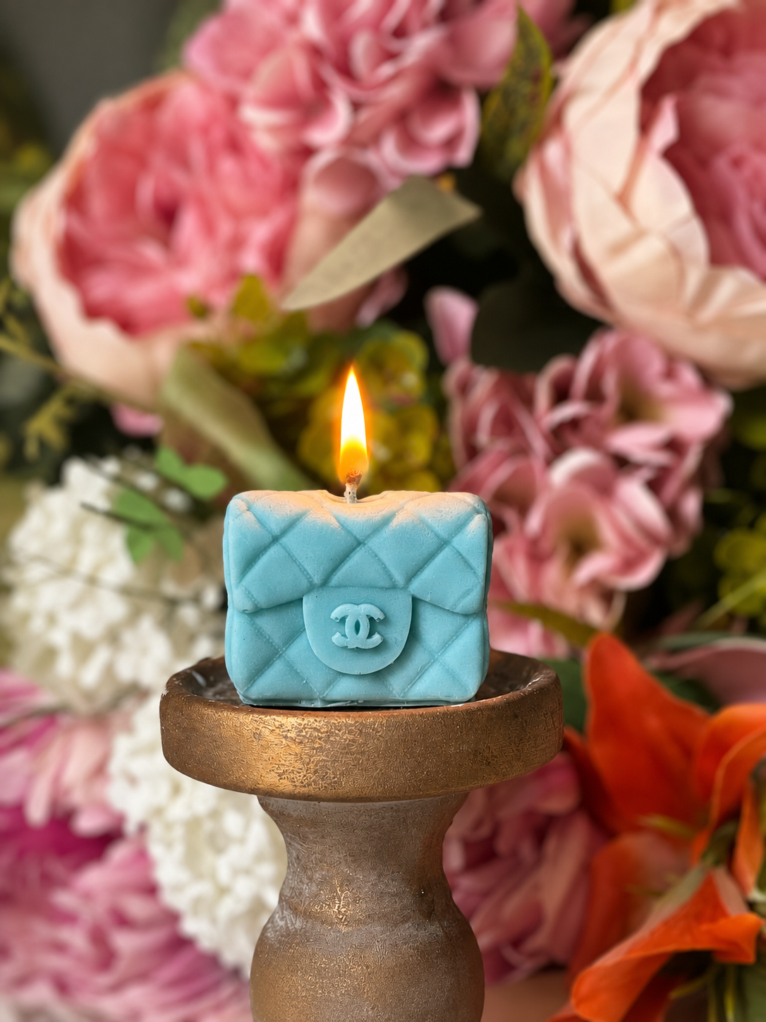 Mini LV Bag Kerze