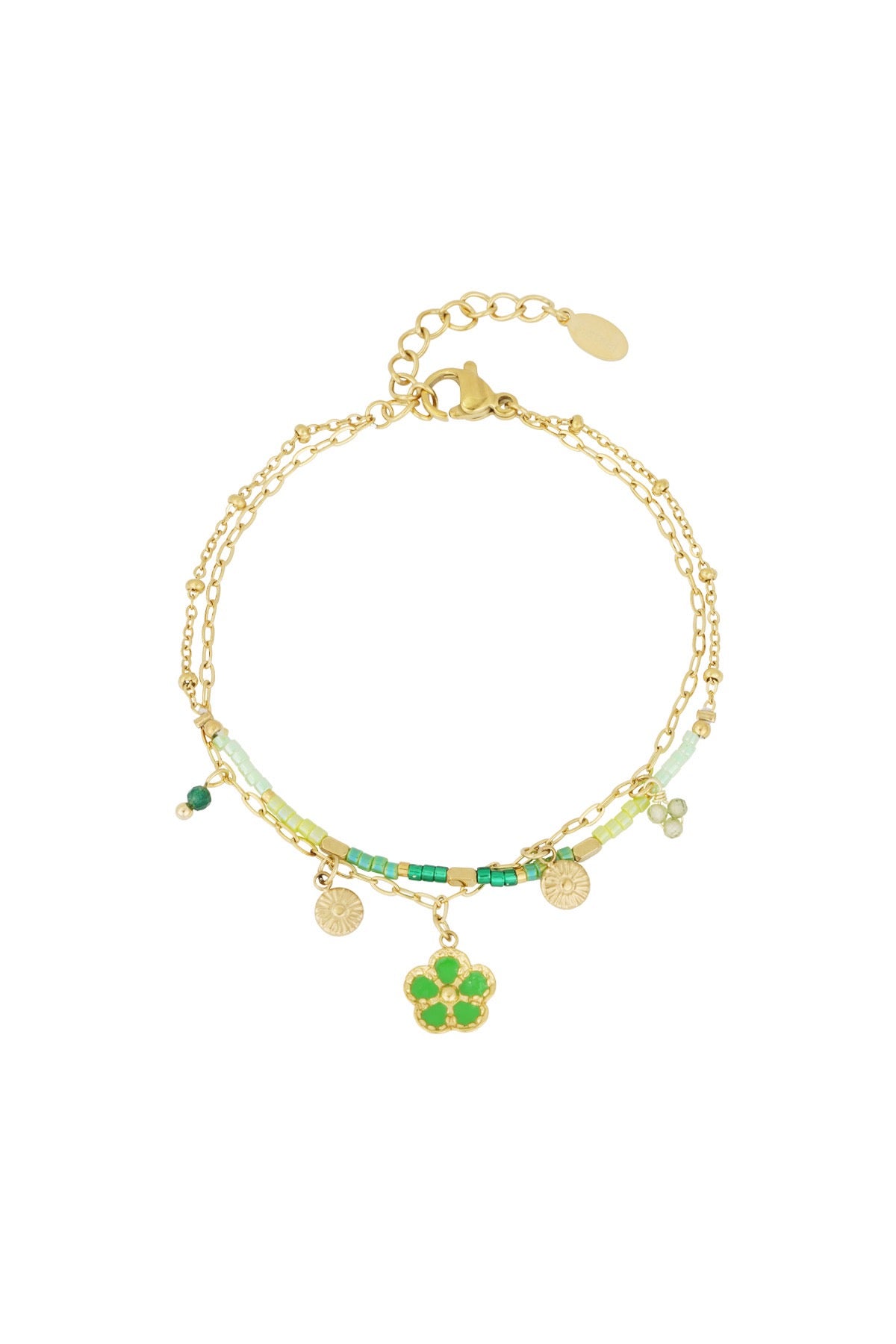 Bright clover armband