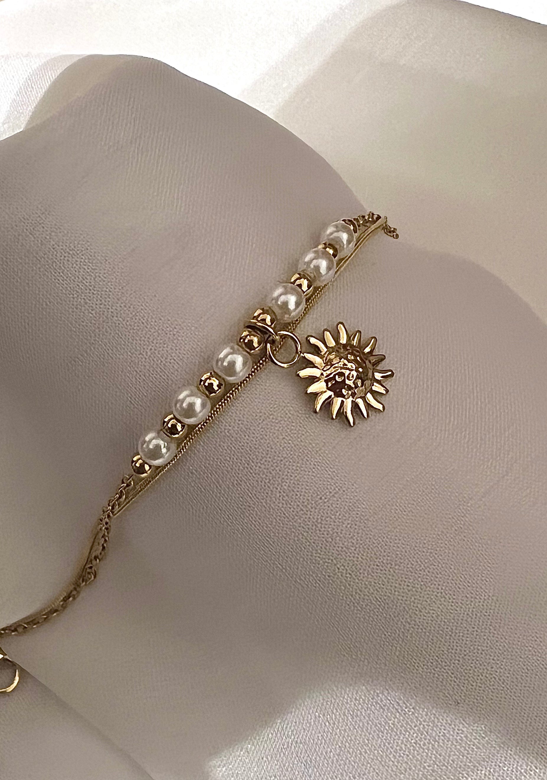 Sunflower armband