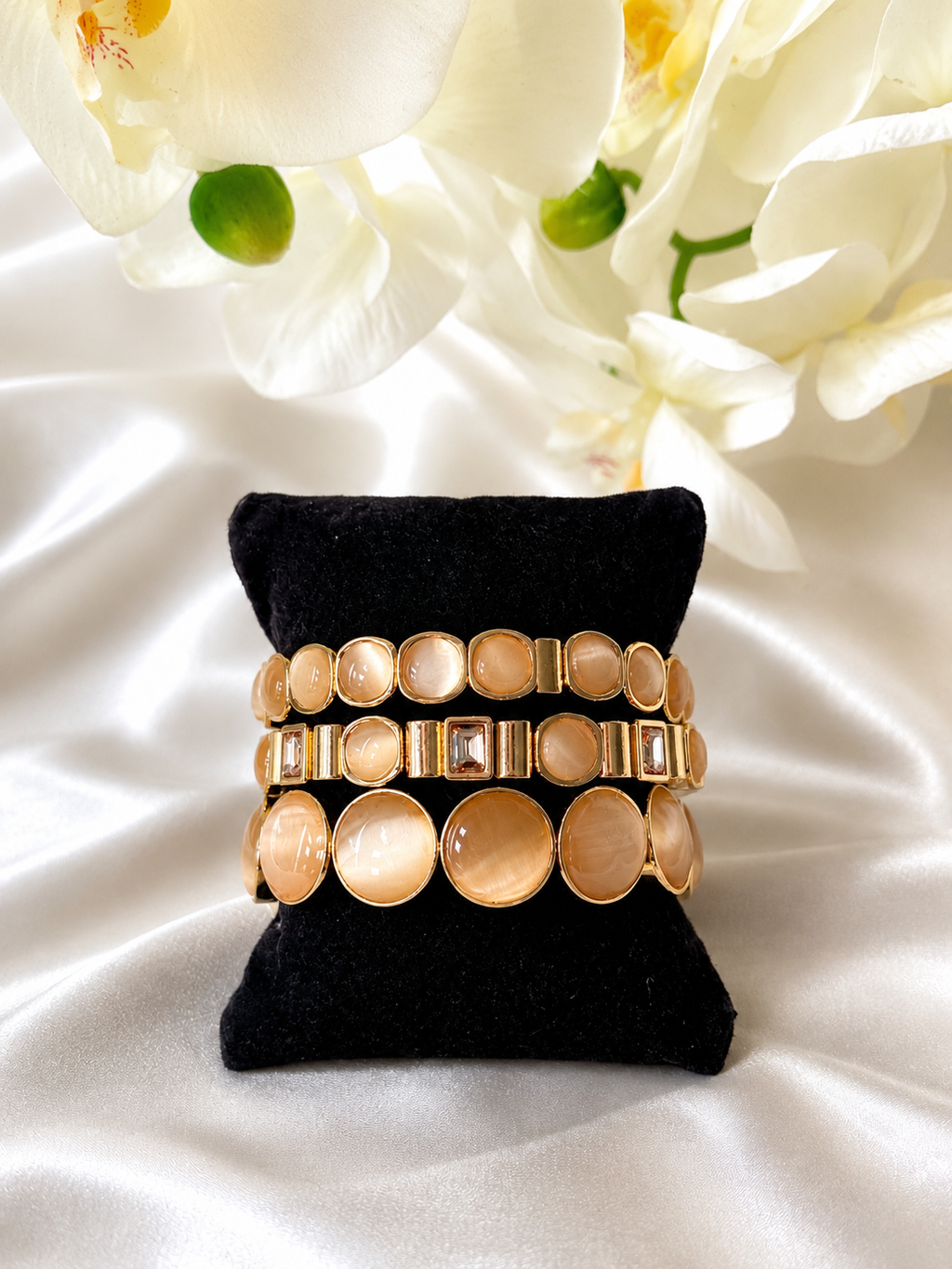 Armbanden Set Champagne Chic