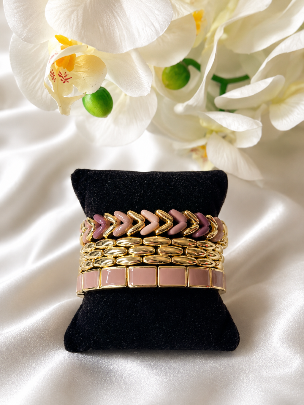 Armbanden Set Golden Blush