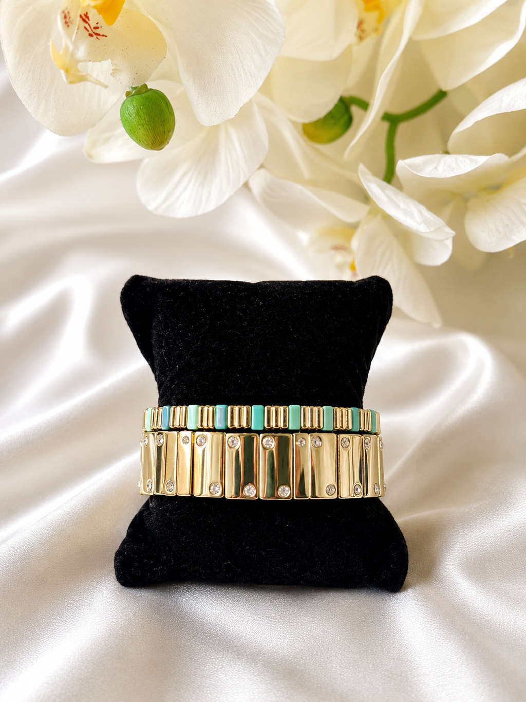 Armbanden Set Mint Glow