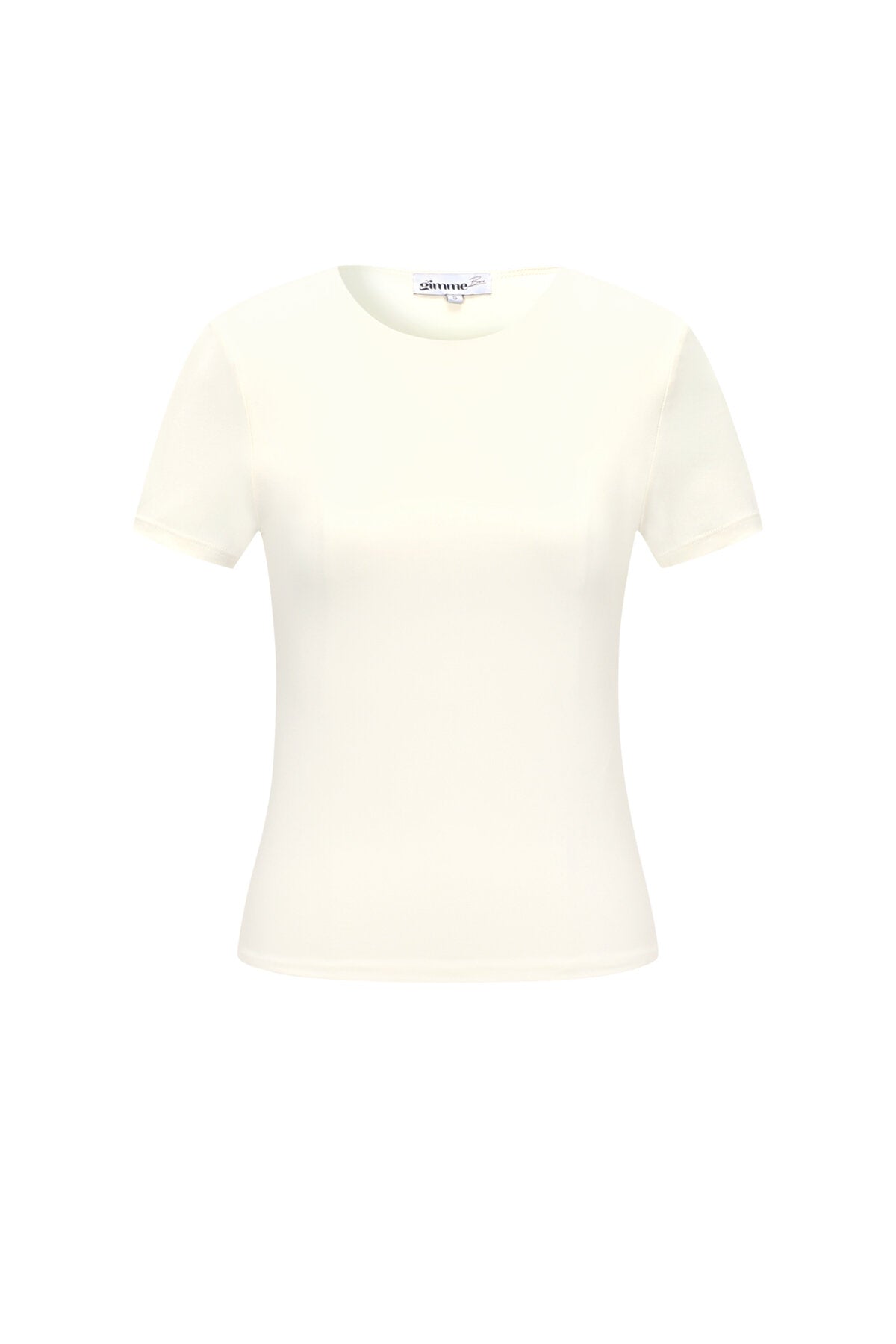 Gimme Ribbed Fitted T-Shirt