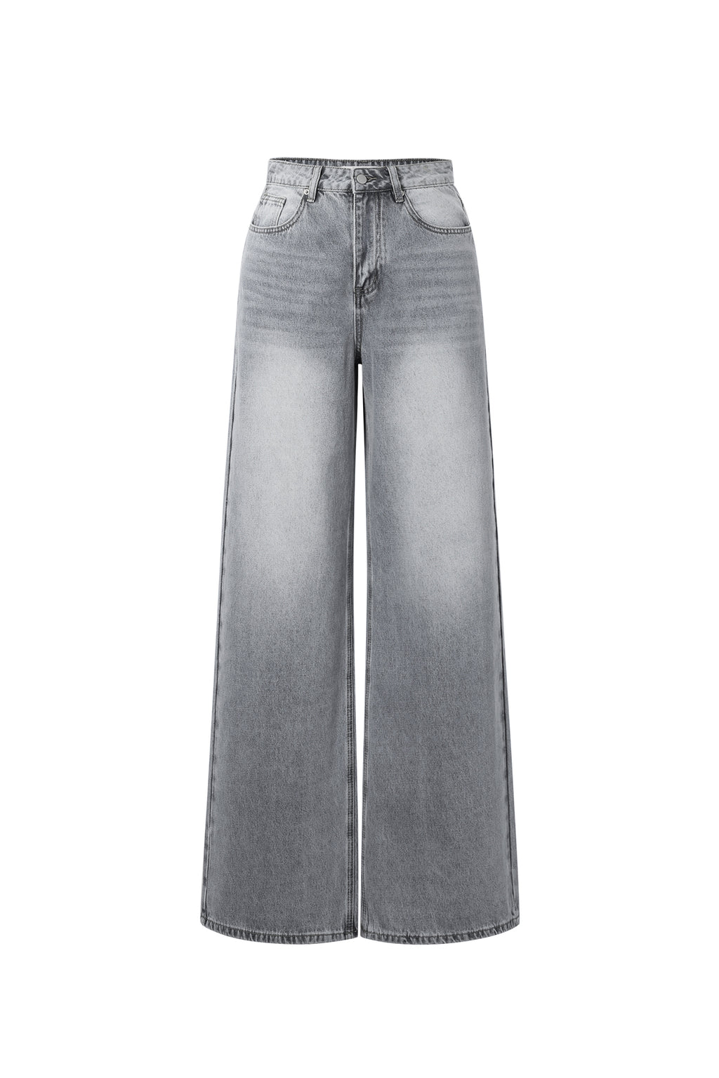 Gimme Wide Leg Cotton Denim Pants for Spring/Summer