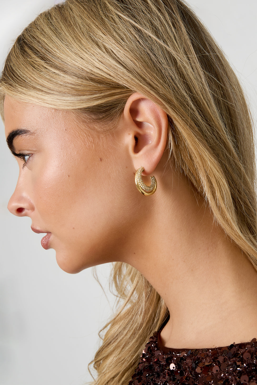Stylish Stainless Steel Hoop Earrings for Everyday Glam