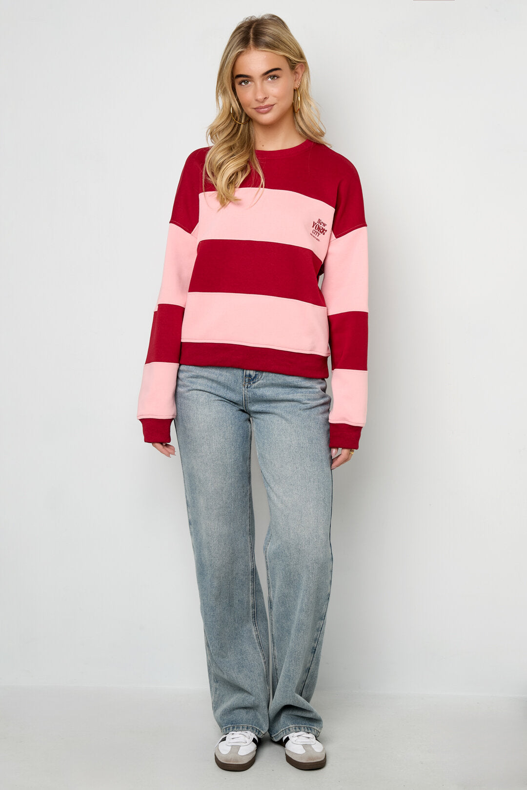 NYC Striped Trui