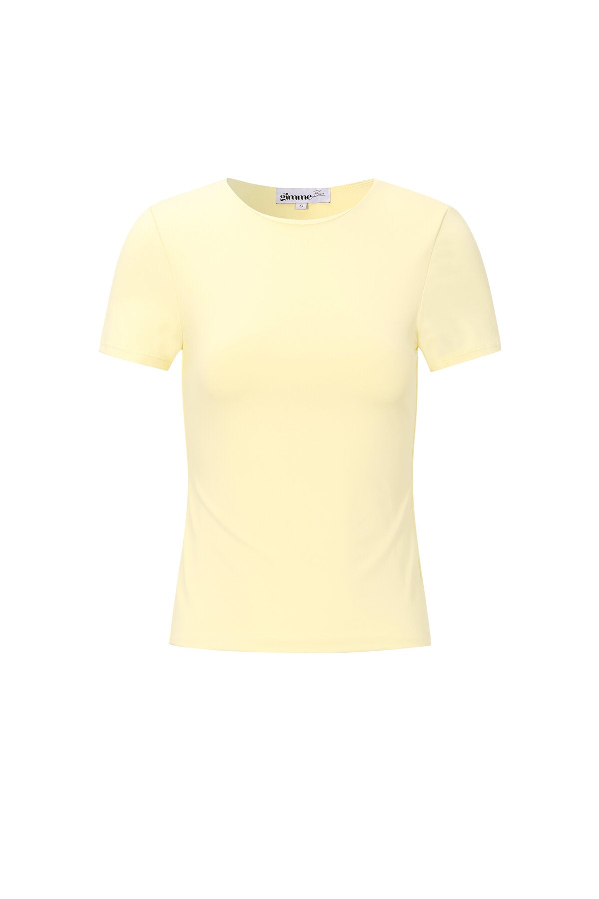 Gimme Ribbed Fitted T-Shirt