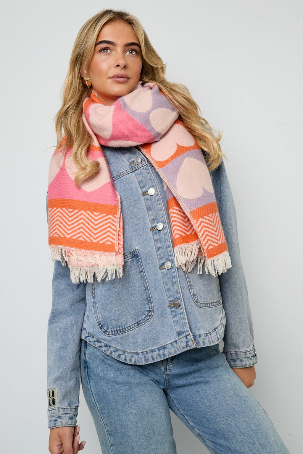 Soft Polyester Winter Scarf for Women - Daily Wear