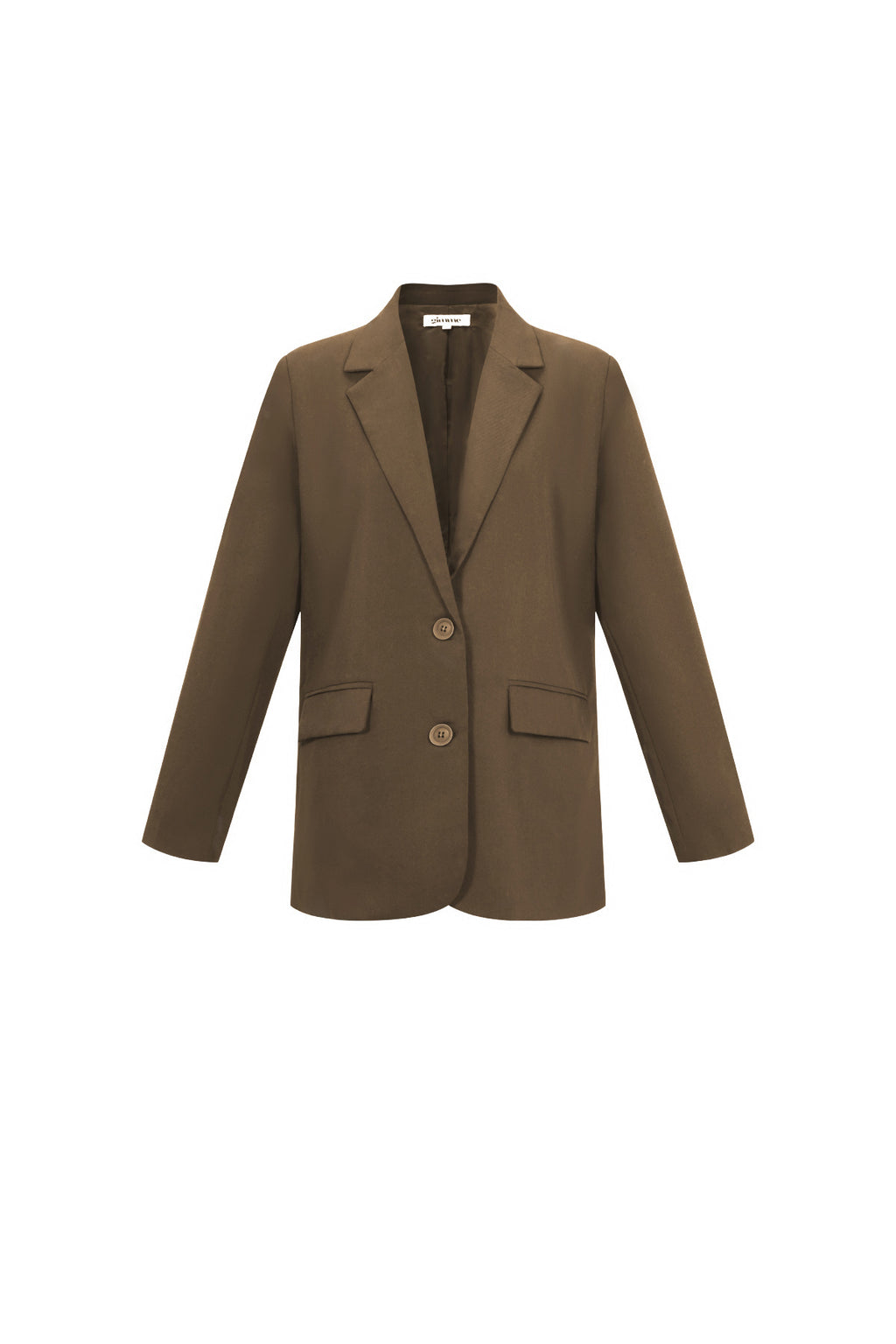 Elegant Ladies' Suit Set in Grey & Coffee Brown for Fall/Winter