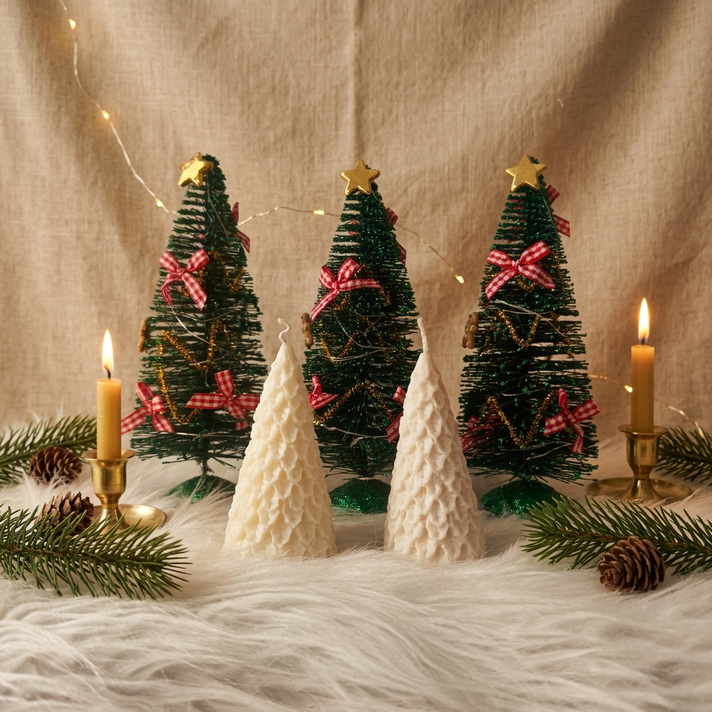 Kerstboom Kaars